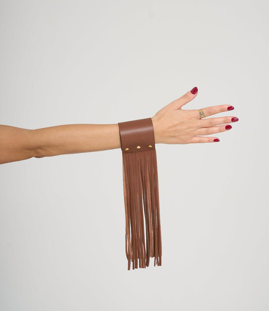 Texas cuff - Brown