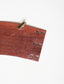RING Leather cuff - removable ring / Brown