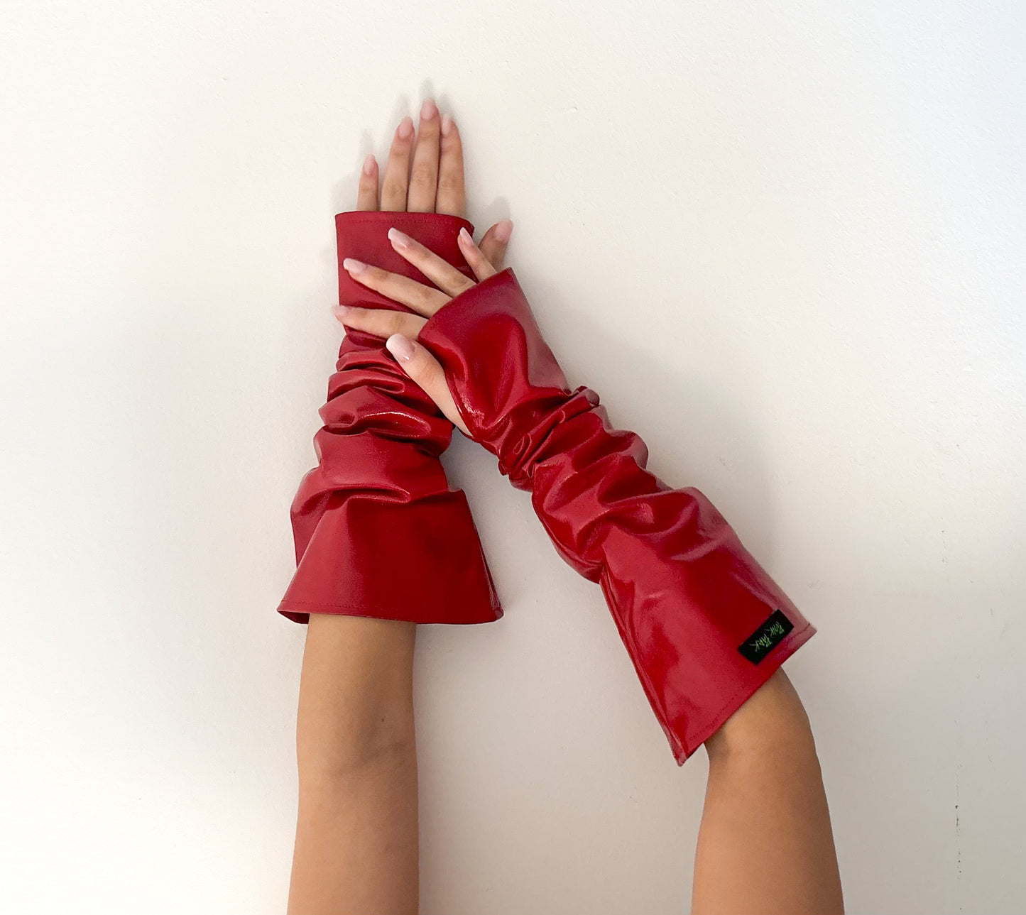 LONG CYBER Glove - Red