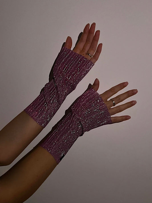 PARTY Glitter Glove - Pink