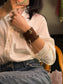 IDOL Cuff - Suede (gold details)
