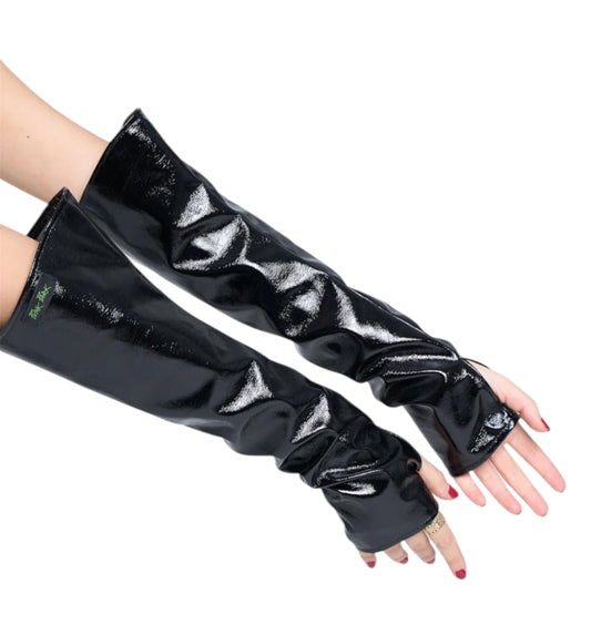 LONG CYBER Glove - Black