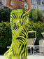 ACID ZEBRA Long Sarong Skirt