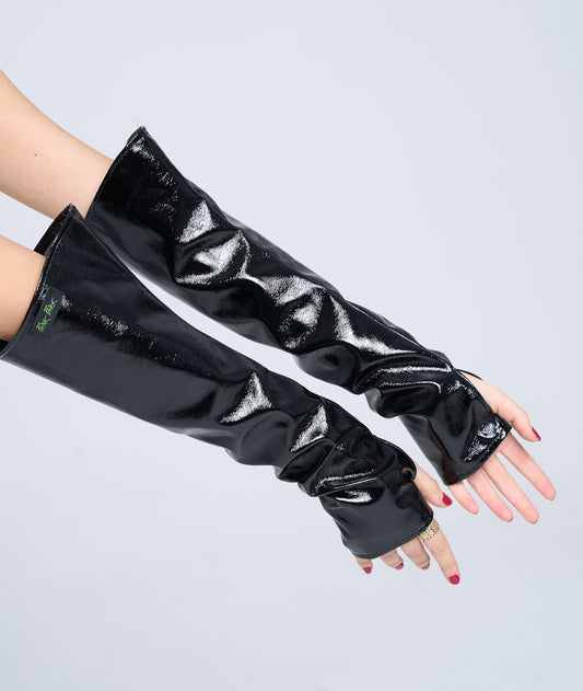 LONG CYBER Glove - Black