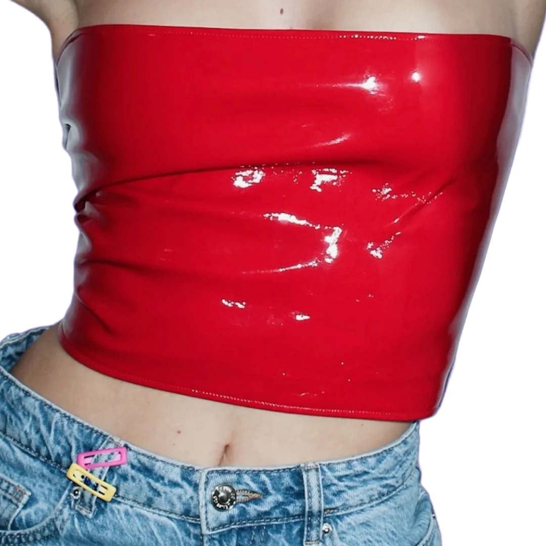 CYBER Top/Belt - Red