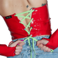 CYBER Top/Belt - Red